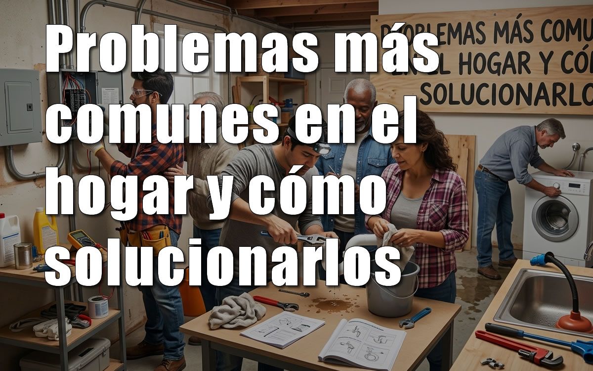 problemas mas comunes en el hogar arreglar los problemas mas comunes del hogar