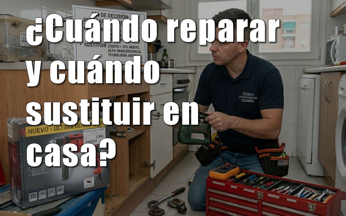 cuando reparar o sustituir en una casa